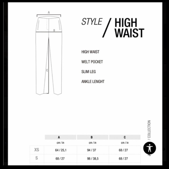 Zara High Waisted Pants - Picture 7 of 7